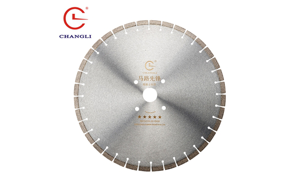 為什么金剛石有序排列技術(shù)更適合運用于大功率馬路切割片？